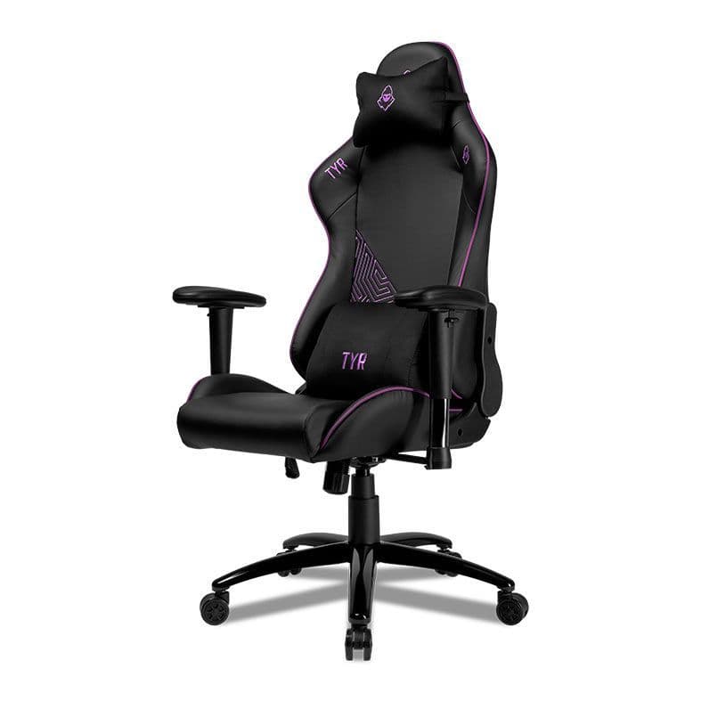 Cadeira Gamer Mancer Tyr Purple Edition, Preta e Roxa, MCR-TYR-PRP01