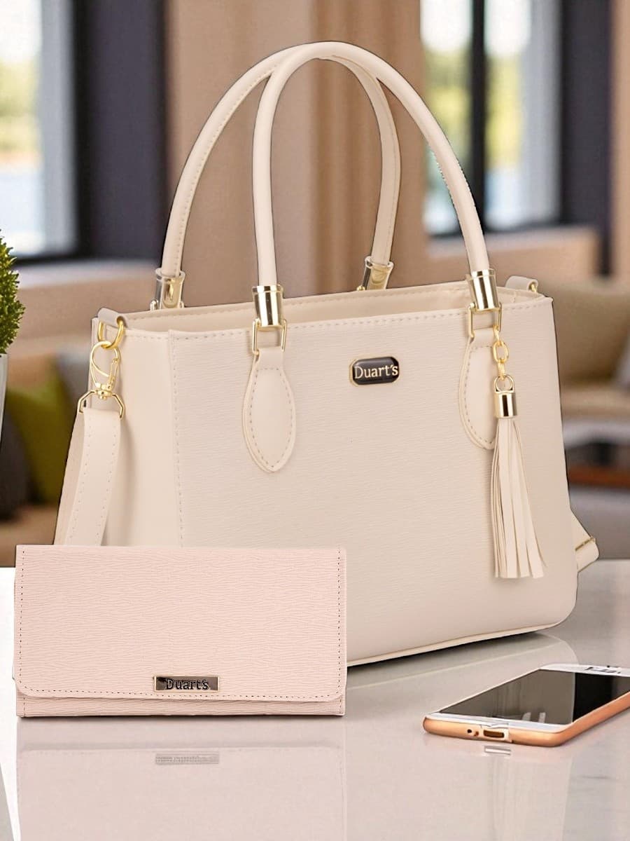 KIT Bolsa Feminina Lorena com Alça Removível Kit com carteira  Oferta Relâmpago