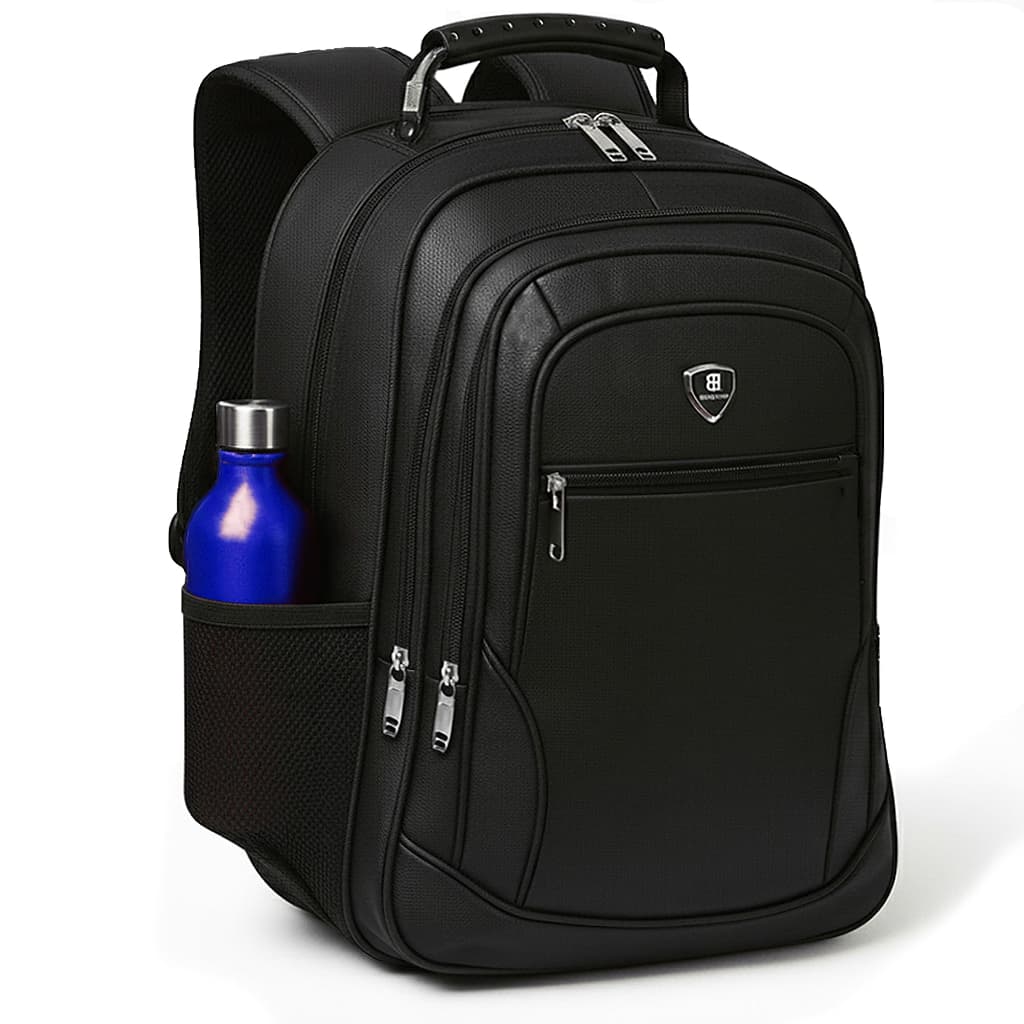 Mochila Reforçada Masculina Faculdade Impermeável Resistente Grande Trabalho Escolar
