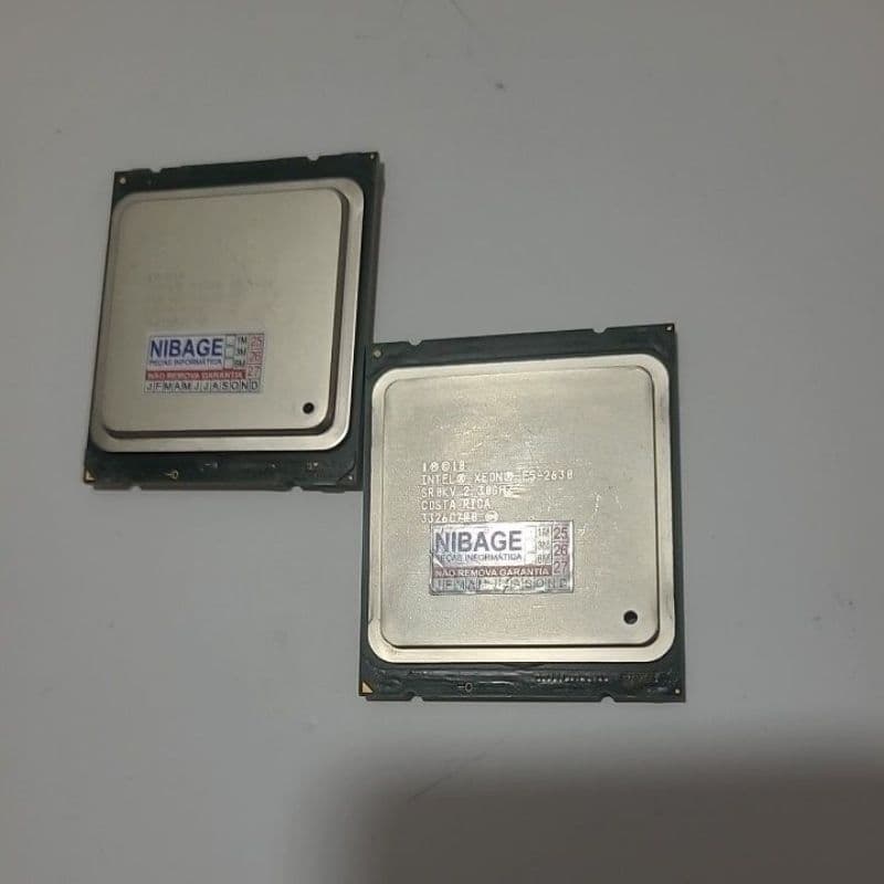 PROCESSADOR XEON PARA X79 DDR3 E SERVIDORES / DIVERSOS MODELOS / USADO / TESTADO / GARANTIA / NF