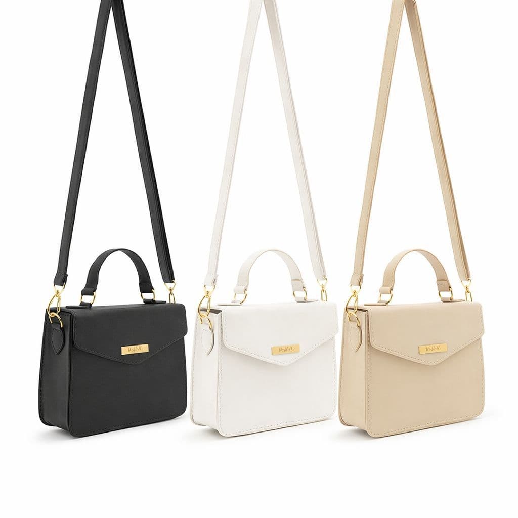 Kit 3 Bolsas Femininas de Ombro Modernas com Alça Grande Ajustável Removível Oferta Relâmpago