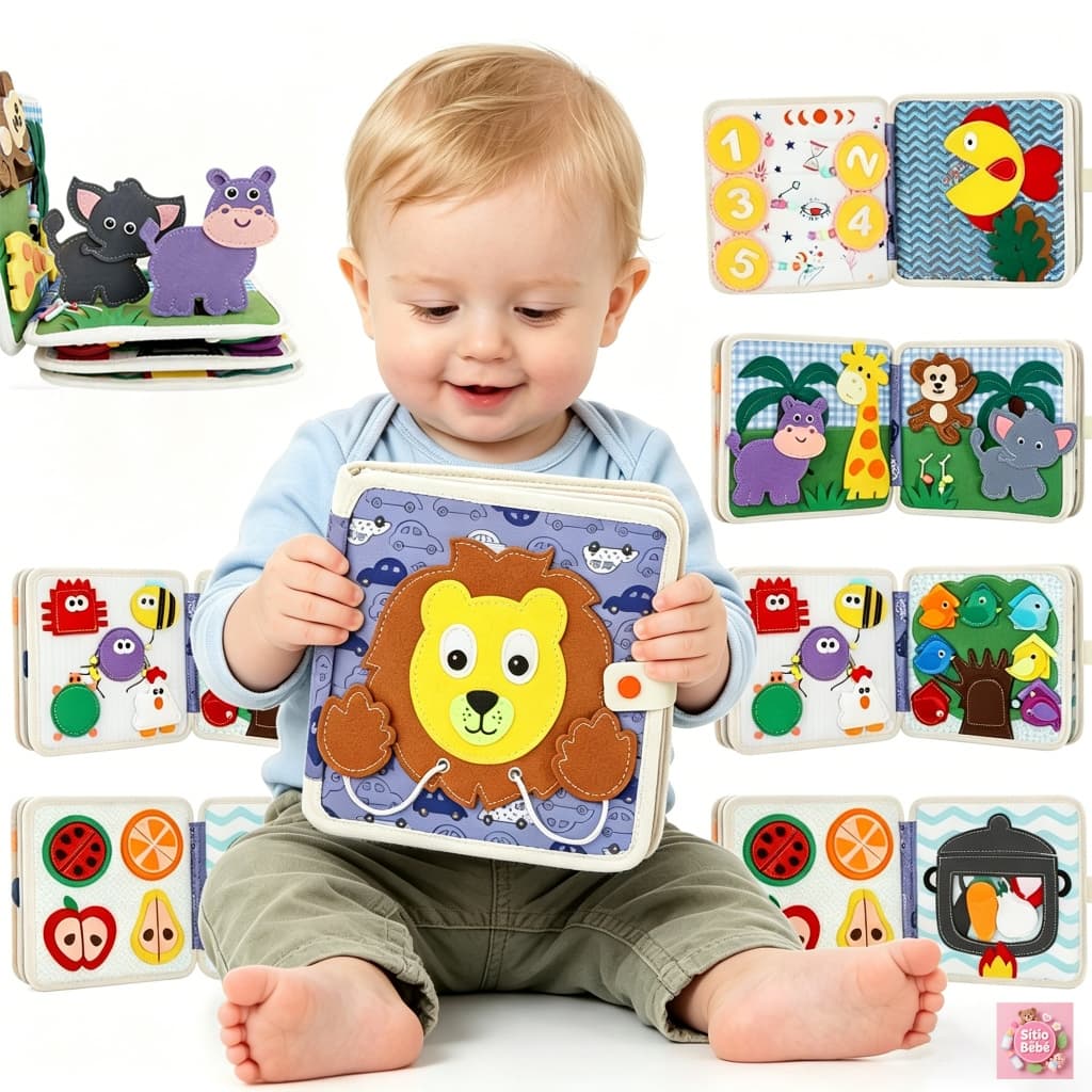 Brinquedo Maleta De Atividades Motora Sensorial Educativo Montessori