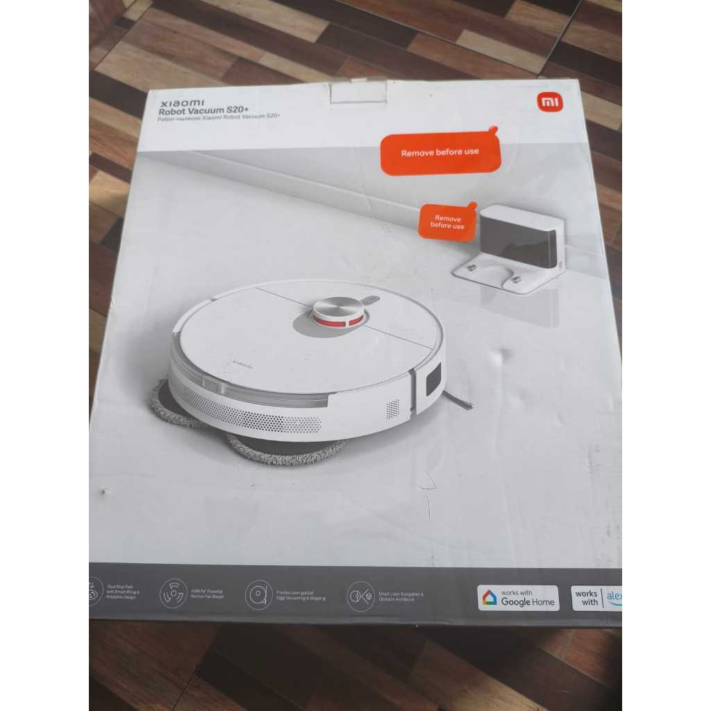 Xiaomi Robô (USADO) Robô Aspirador Xiaomi S20 + Plus B108gl 2024 Branco