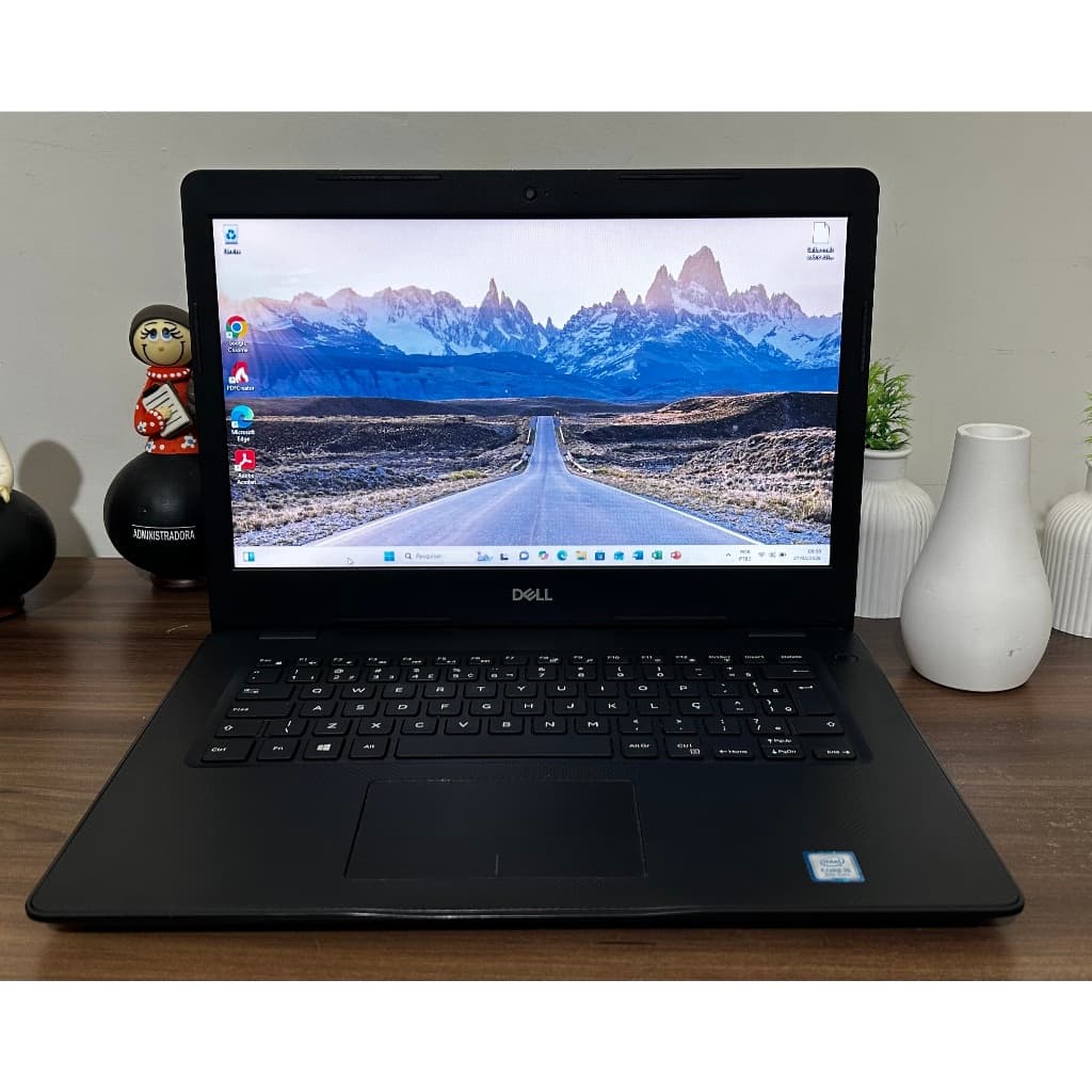 Notebook DELL/HP- Processador i5 8ª Geração  - Memória 8GB RAM - SSD 240GB