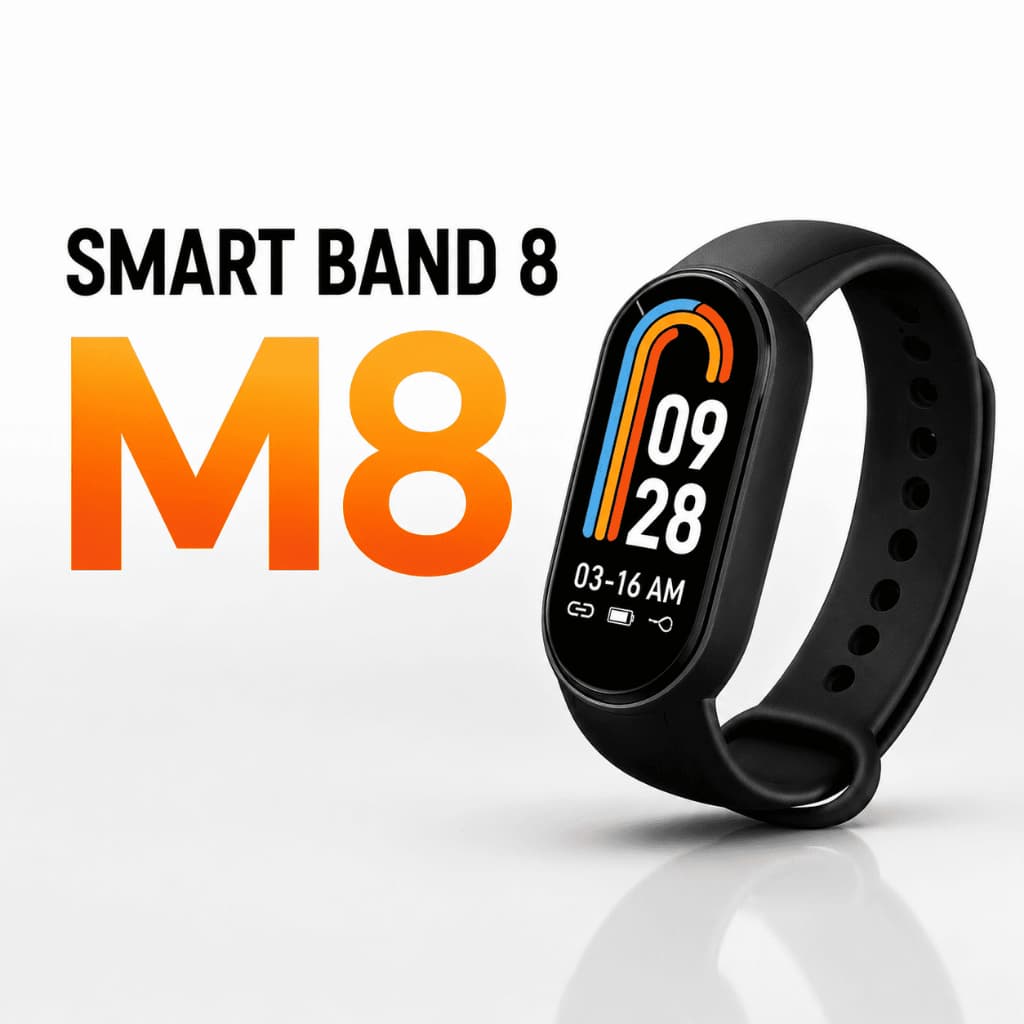 Relógio Smart Watch Fitness Esporte M8 Para Exercícios e Academia