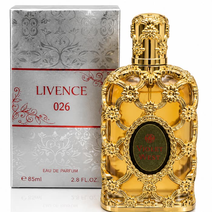 Perfume Feminino Importado Gold west Inspiracao Royal Amber  Floral e Marcante 85 ML -025 Dia dos Namorados