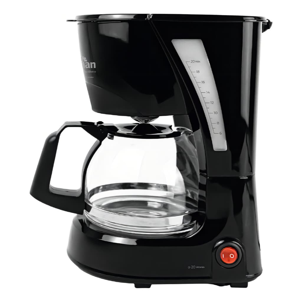Cafeteira Elétrica 20 Xícaras CF-100 Kian 600W Preta