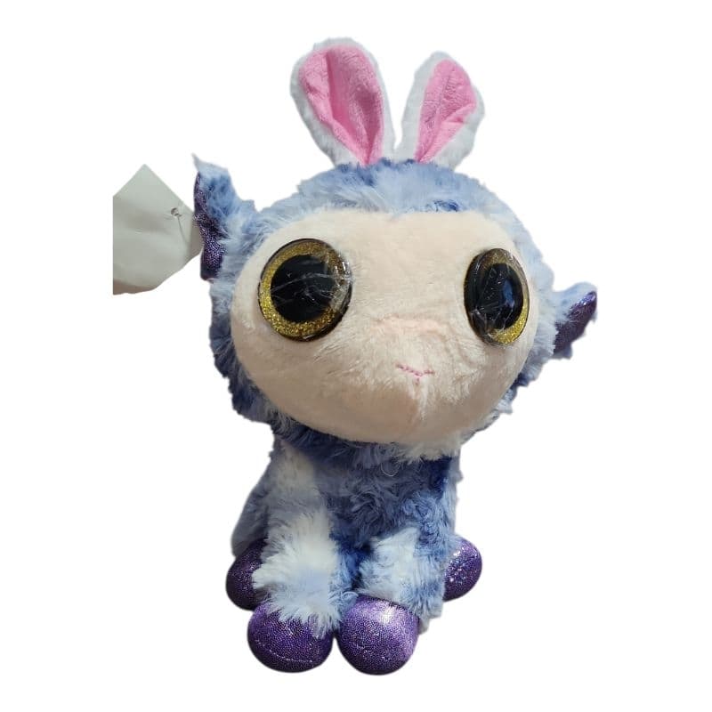 CUPOM DE DESCONTO 🔥 Coelhinho de Pelúcia Fofo Olhos Grandes Brilhantes Macio Presente Infantil Cute