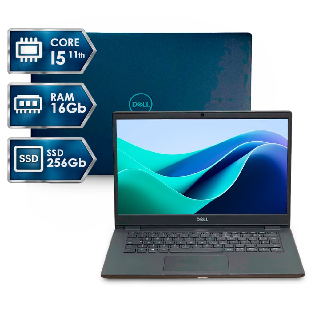 Notebook Dell Latitude i3 11ª Geração 16GB RAM SSD 256GB | Recondicionado