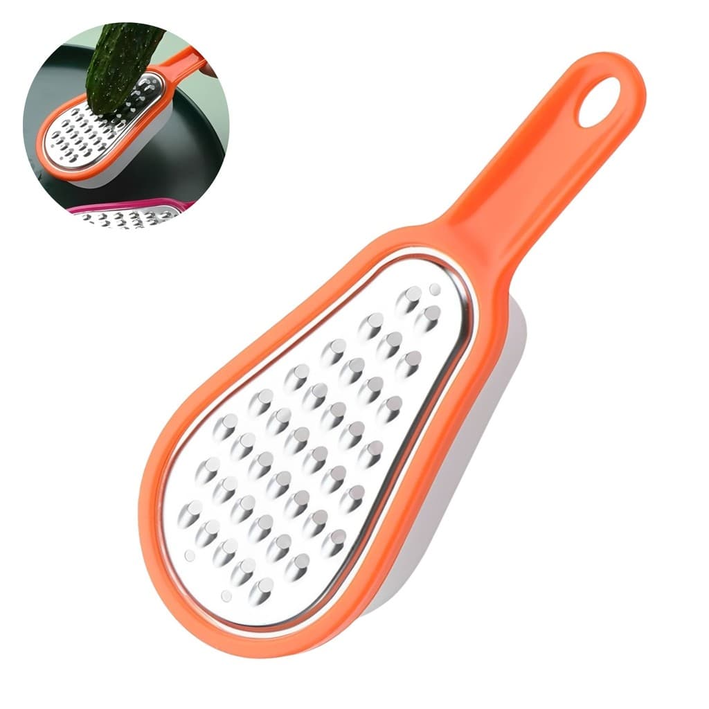 Ralador manual de inox/plástico em cores sortidas