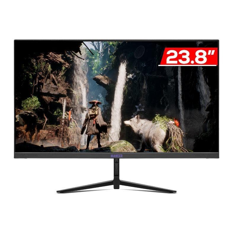 Monitor Gamer Mancer Valak Z185S, 23.8 Pol, VA, Curvo, FHD, 1ms, 180Hz, HDMI/DP, MCR-VKZ185S-BL01