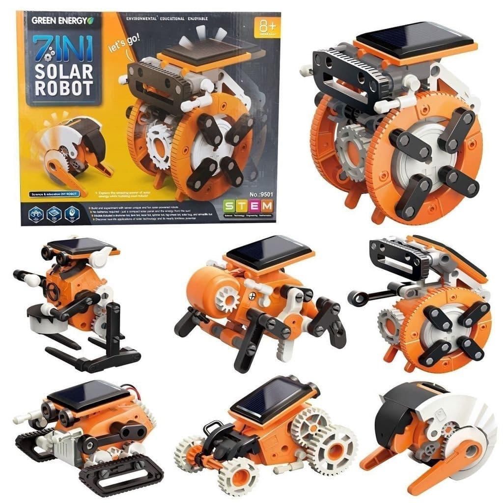 Brinquedos educativos populares para montar, brinquedos de montar movidos a energia solar, brinquedos solares, kits de e