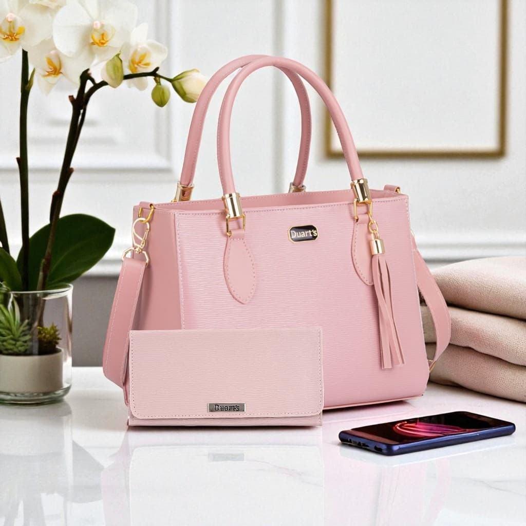kit Carteira e Bolsa Feminina Lorena com Alça Removível Kit Bolsa Feminina carteira Oferta Relâmpago