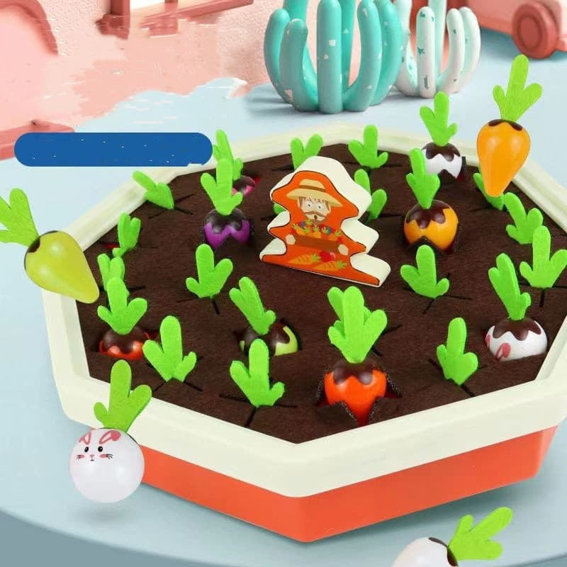 Brinquedos Educativos de Cenoura para Crianças, Brinquedos de Educação Infantil, Jogos de Tabuleiro Educativos, Jogo Ens